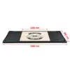 The ATX® Deadlift Platform Barbell Club is rectangular and measures 2500 mm by 1200 mm. It features a central logo with a barbell and ATX Fitness Barbell Club text, alongside marked sections for various activities.