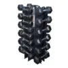 1kg to 20kg Rubber Hex Dumbbells
