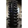 3kg to 15kg Rubber Hex Dumbbell Set - Image 4