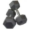 1kg to 20kg Rubber Hex Dumbbells - Image 16