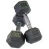 1kg to 20kg Rubber Hex Dumbbells - Image 11