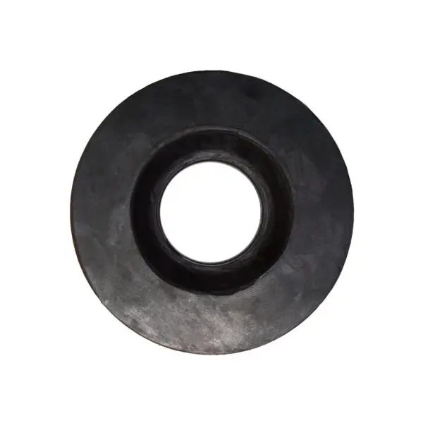 The Gym Rubber Stopper 30mm, a black circular rubber gasket with a central opening, is displayed against a plain white background.