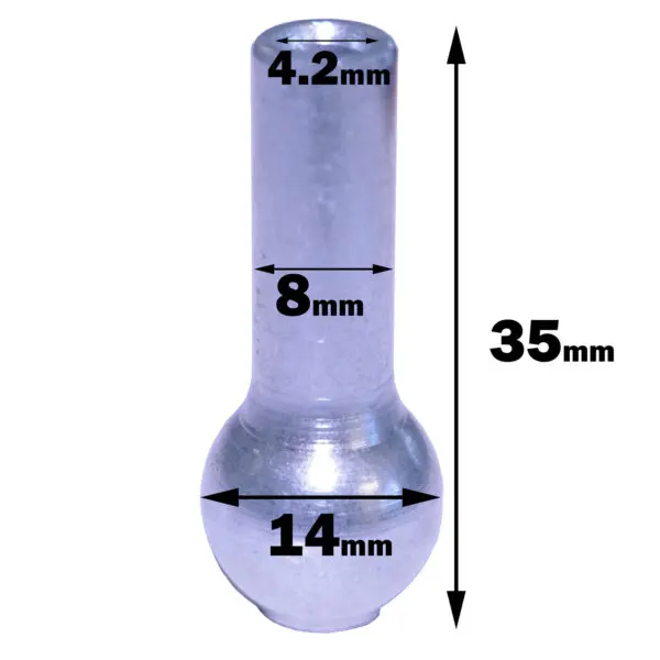 Cable Bell End 14mm Nipple - Image 2