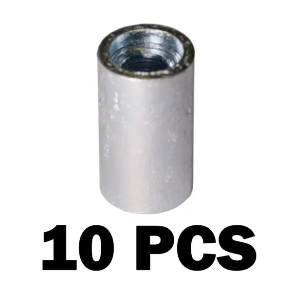 A close-up of a cylindrical metal piece, likely part of a Replacement Gym Cable Manufacture, set against a white background. Below it, bold black text reads 10 PCS.
