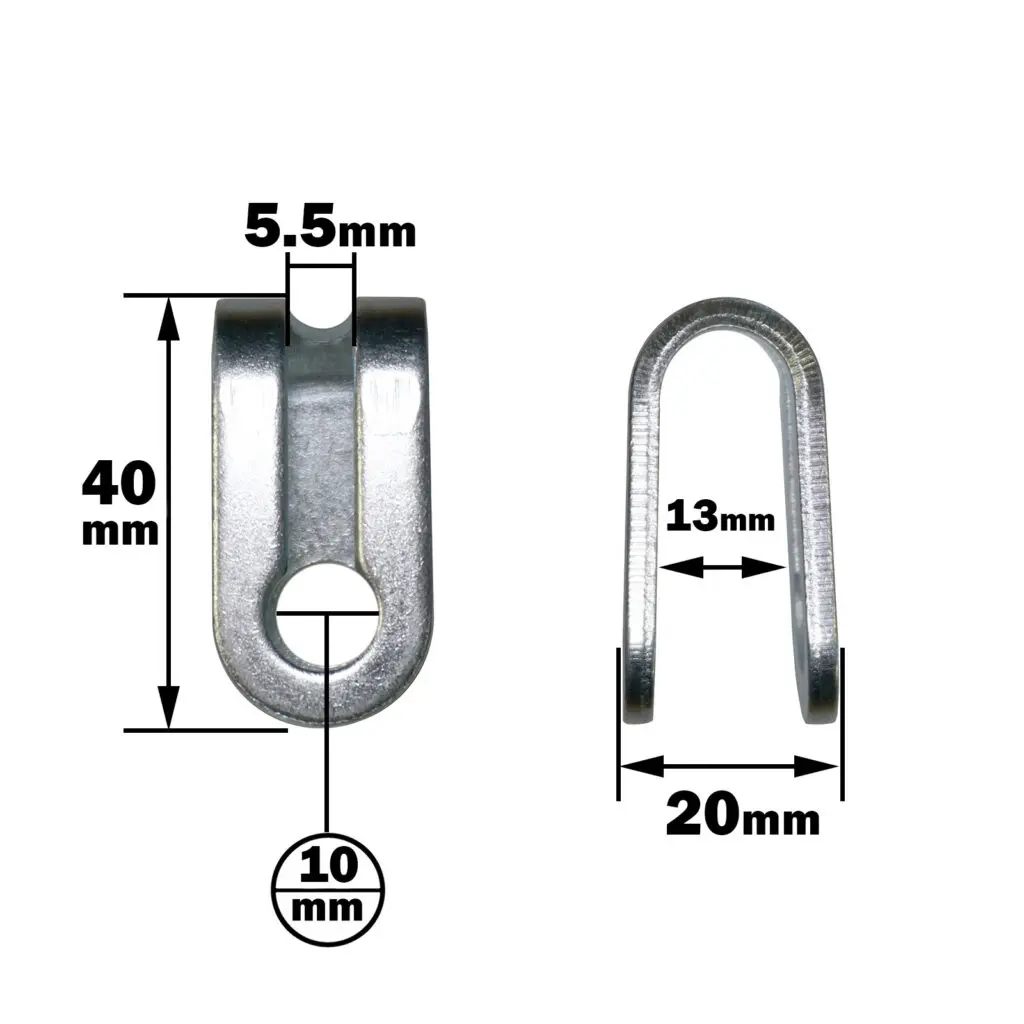 Replacement Gym Cable Bracket Measurements