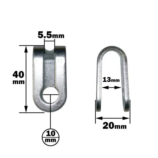 Replacement Gym Cable Bracket Measurements