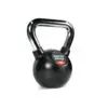 The Power Maxx 4kg kettlebell features a black body with a silver handle and displays Power Maxx 10 in red and white on the front, set against a white background.