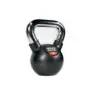 A 4kg Power Maxx kettlebell with a black body and silver handle, showcasing the Power Maxx label in red.