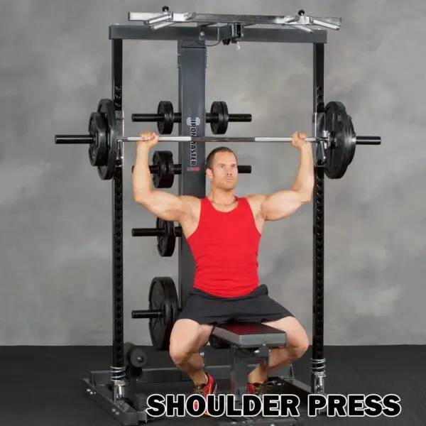 im2000 self spotting machine shoulder press