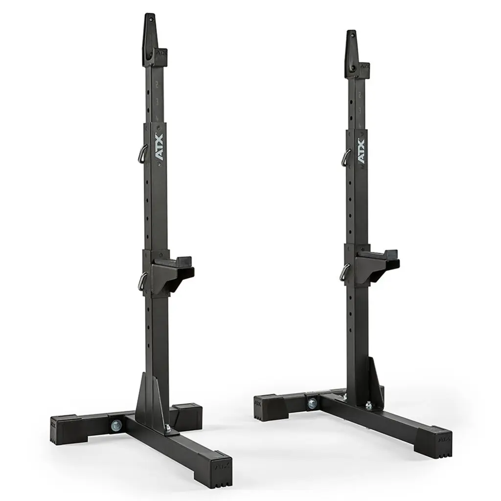 Lightweight and compact squat stands
