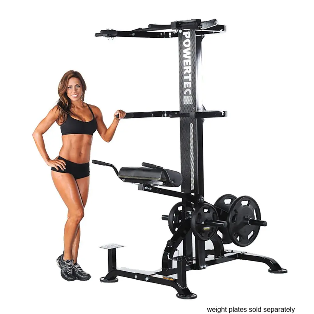 Powertec Leverage Chin Dip Assist Machine