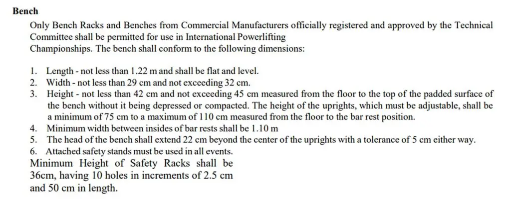 IPF Technical Rule Book