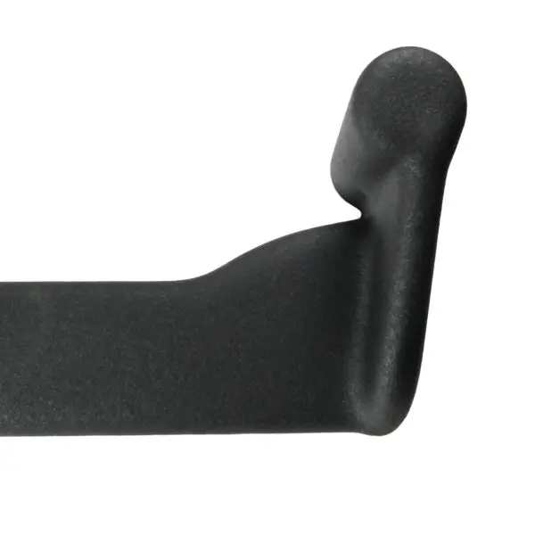 Close-up of the Full Advantage Grip - WIDE GRIP, featuring a black ergonomic handle with a textured finish and contoured finger grip. The curved design suggests it is made from sturdy material like plastic or rubber.