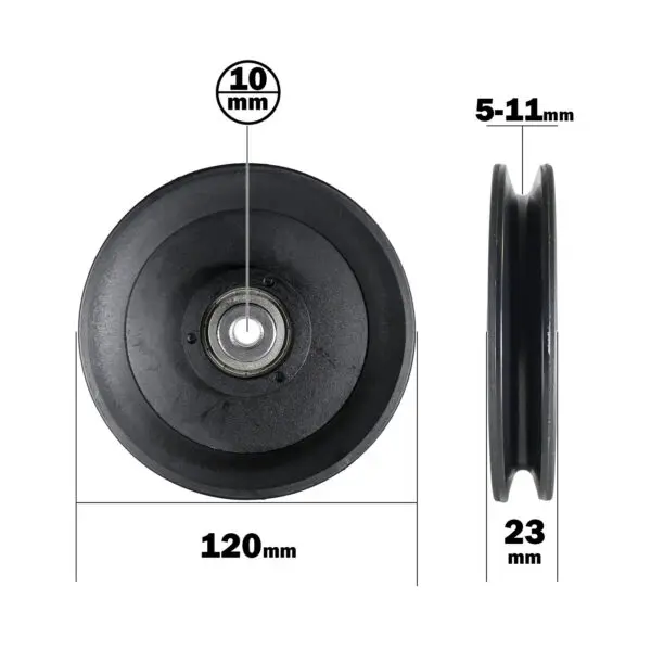 Cable Pulley 120 mm - Image 2