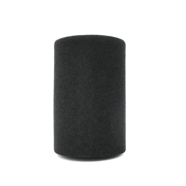A cylindrical Foam Roller 100 x 150mm in black is displayed against a white background.