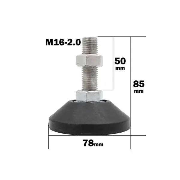M16 treadmill leveling foot