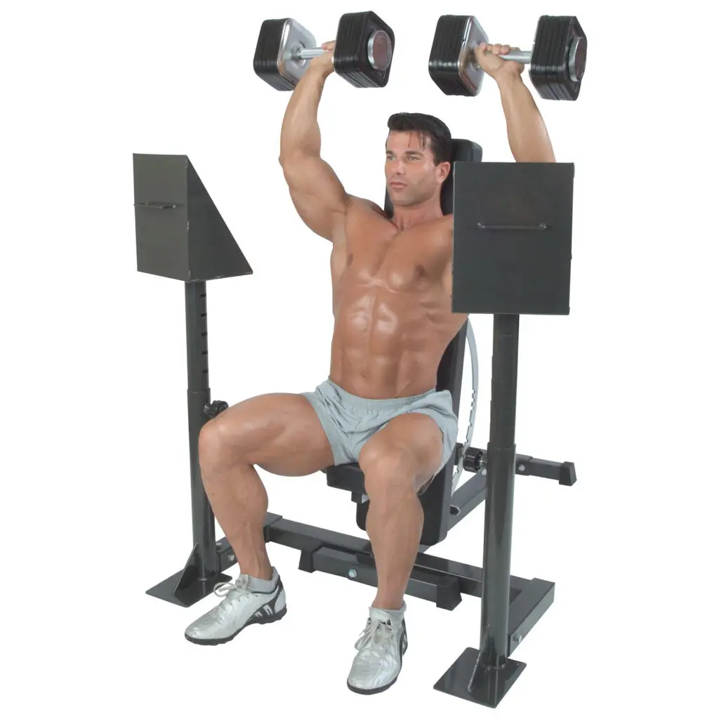 Spotting stands compatible with Ironmaster Super Bench