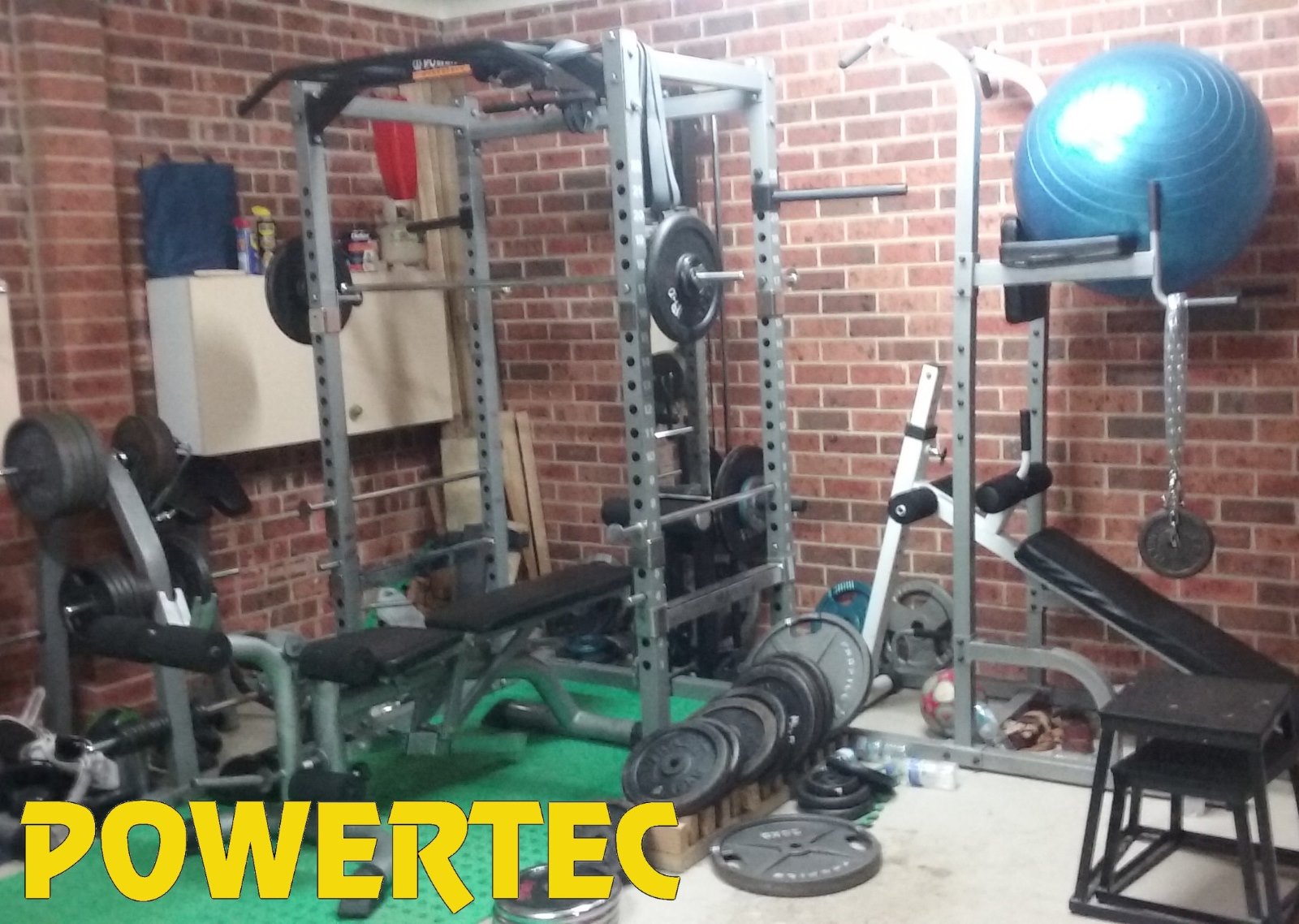 powertec power rack gym