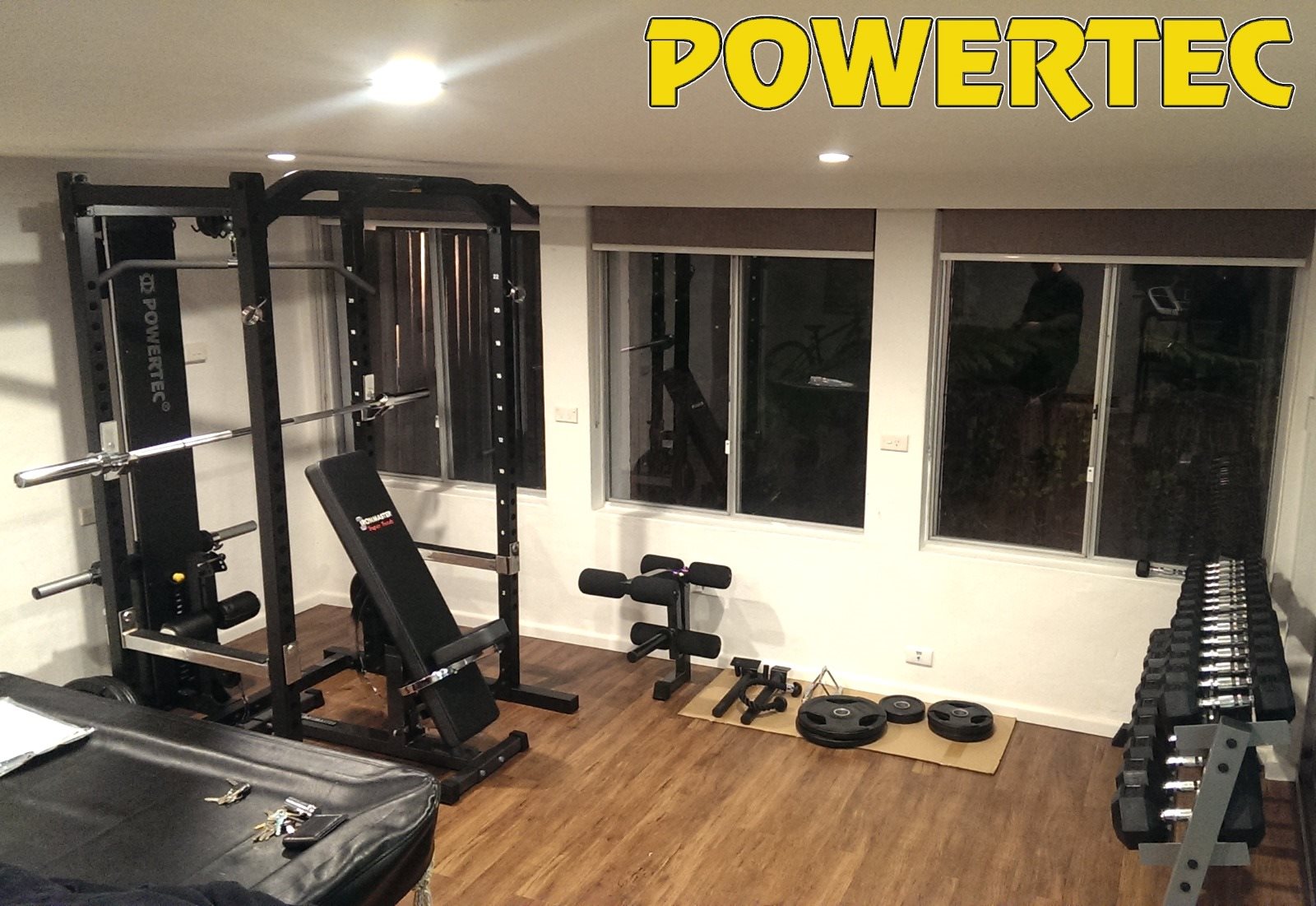 powertec power rack gym