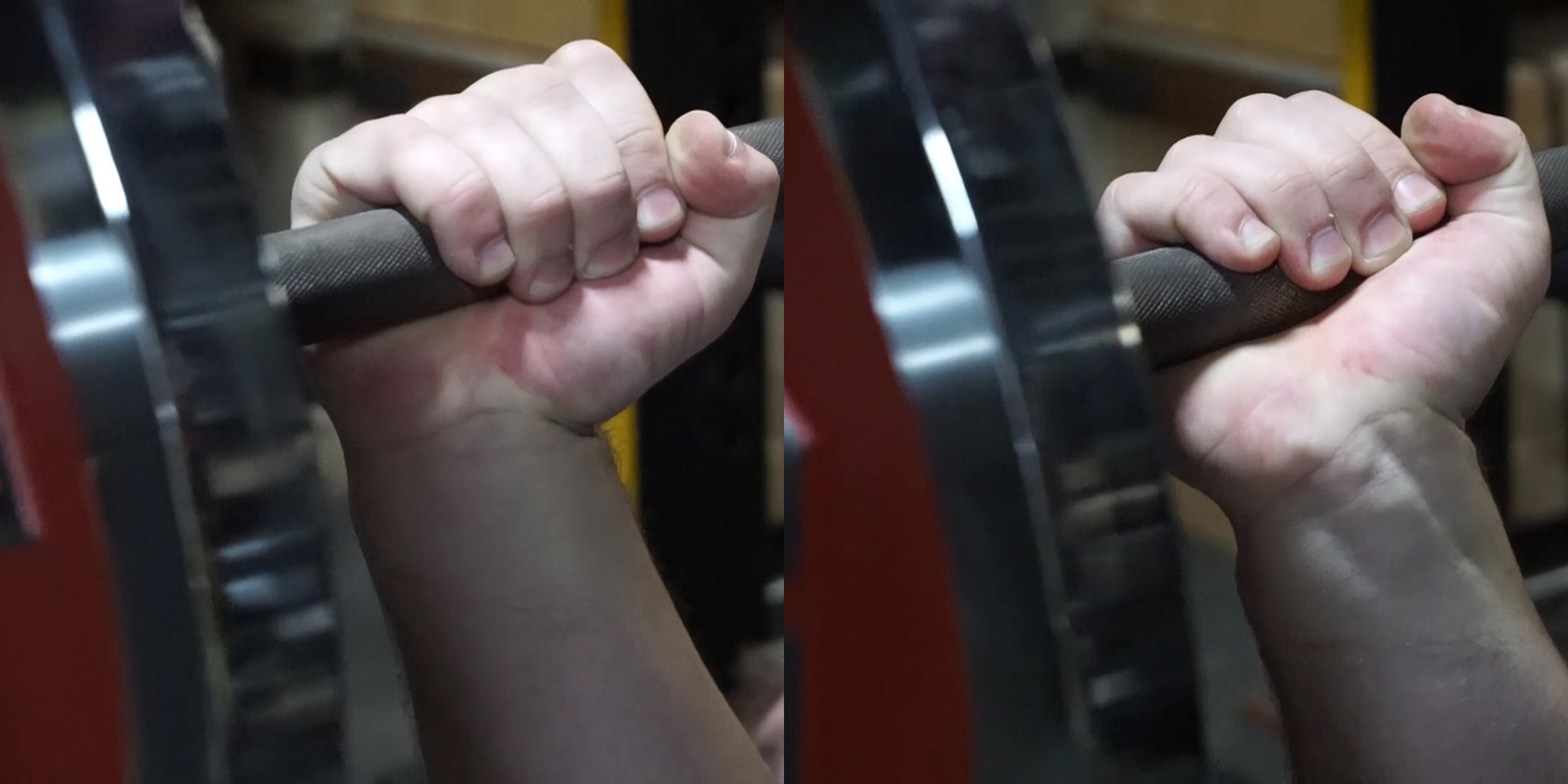 grip position can make a massive differences