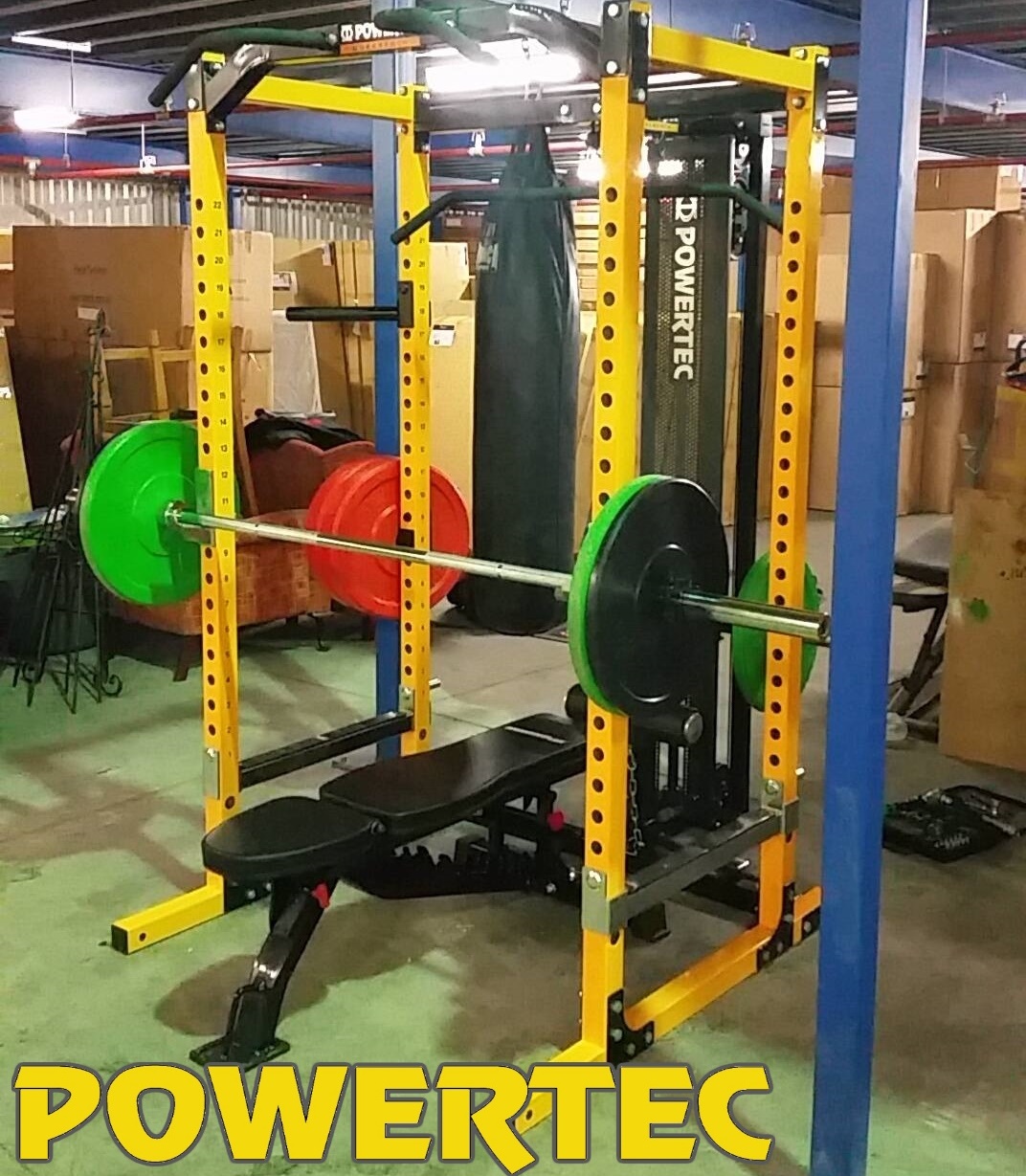 Power rack system gym