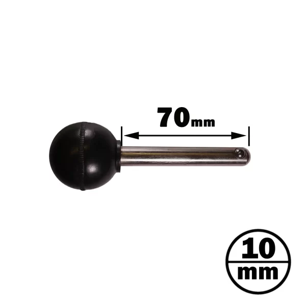 M10 70mm locking pin measurements