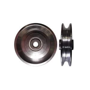80mm aluminium pulley