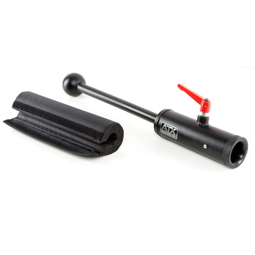 Barbell pad for club attachment