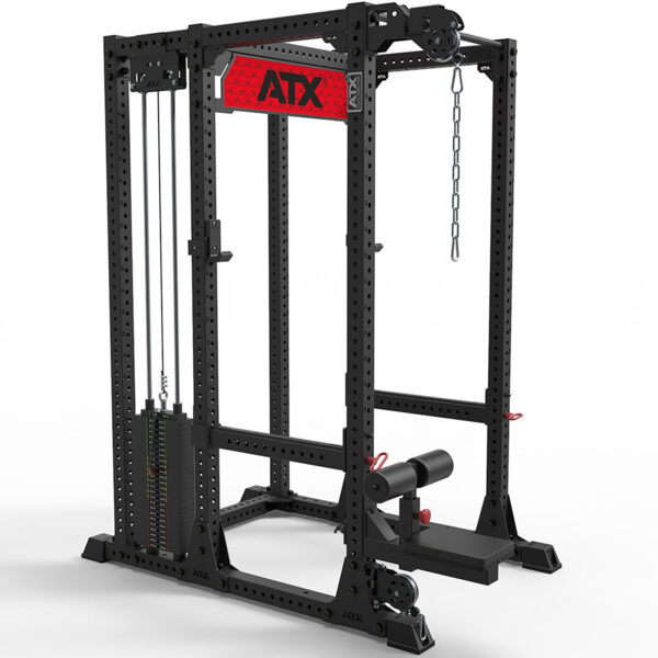 ATX Weight Stack Lat Pulldown Attachment Pin Loaded