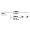CG7FTCB1000LBS detailed measurements