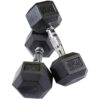 1kg to 20kg Rubber Hex Dumbbells - Image 14