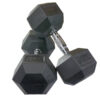 1kg to 20kg Rubber Hex Dumbbells - Image 18