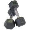1kg to 20kg Rubber Hex Dumbbells - Image 11