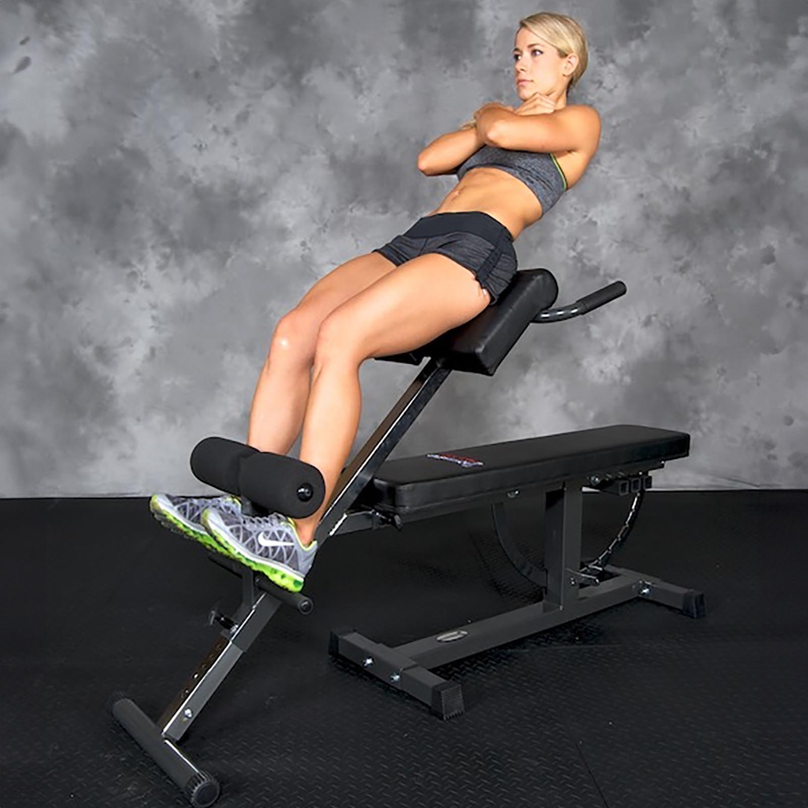 Hyperextension Attachment for the Ironmaster Super Bench