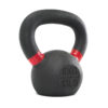 A black 6kg Kettlebell with a red stripe near the handle, marked with 6KG and 13LB on the front.