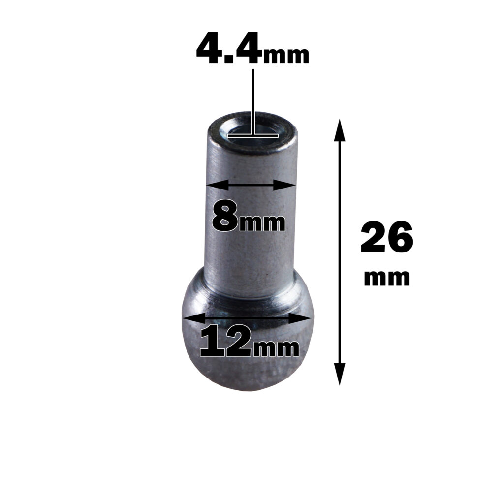 measurements for 12mm bellend