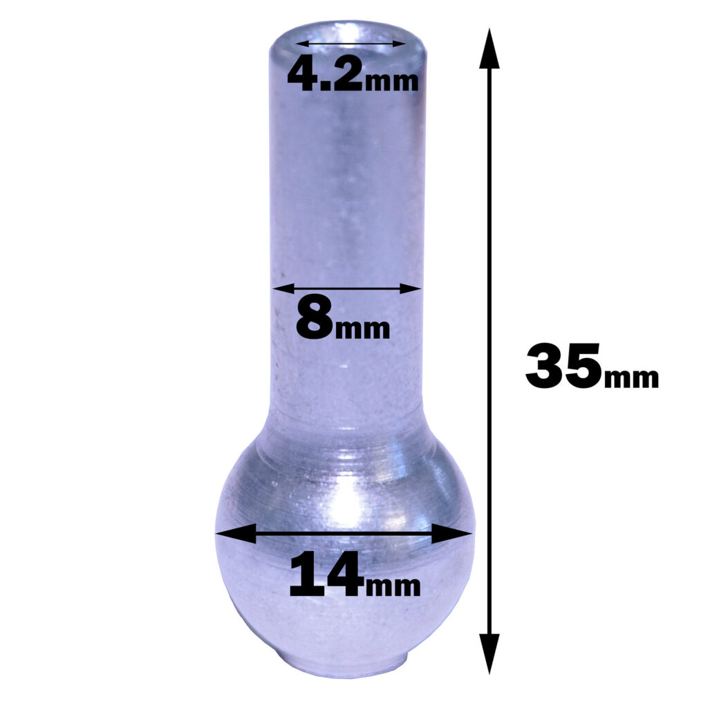 measurements of the 14mm bellend