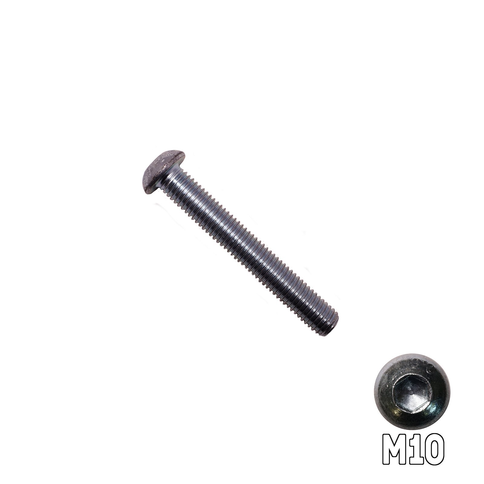 Stay in beast mode with the Button Head Bolt M10 x 70mm! Its sturdy ...