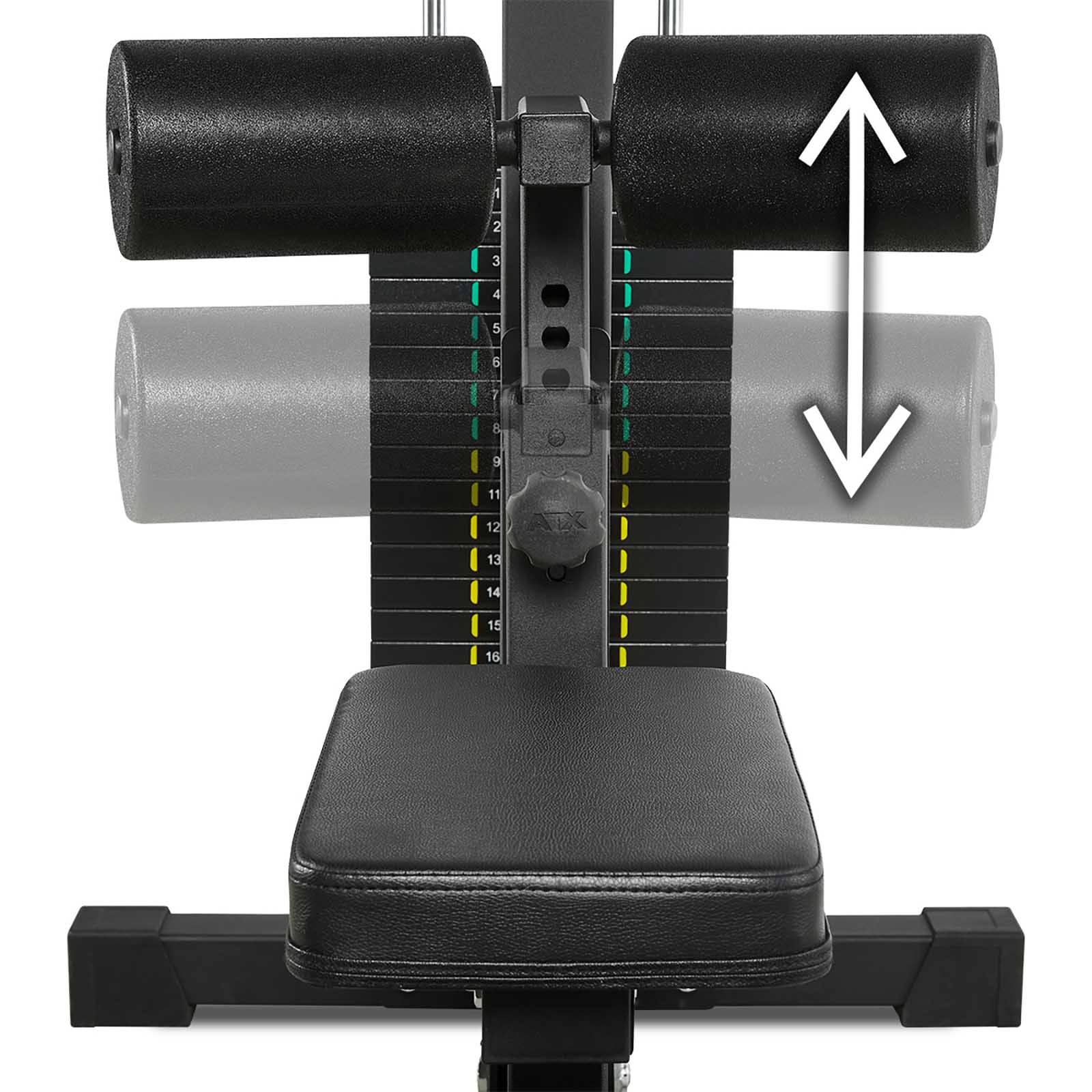 Adjustable knee support pad
