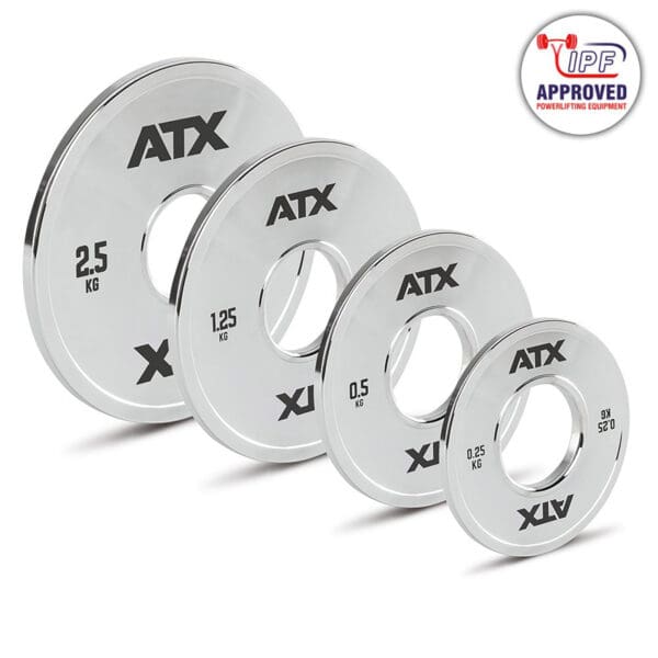 ATX® Calibrated Fractional Powerlifting Plates