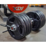 Olympic Dumbbell Handle with 40kgs