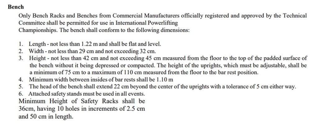 IPF Technical Rule Book