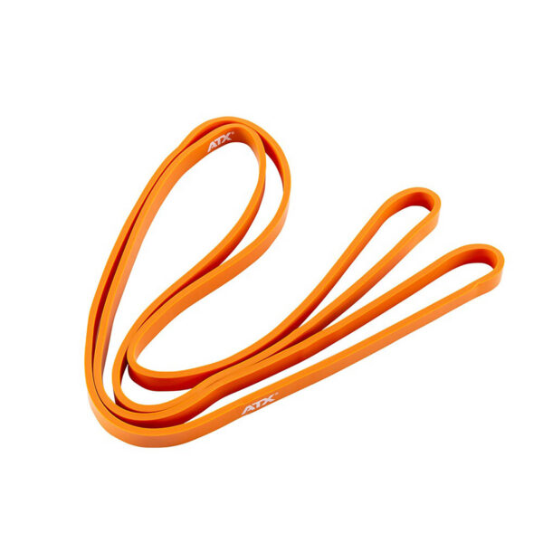 An ATX® Power Band in orange, looped and shown against a white background.