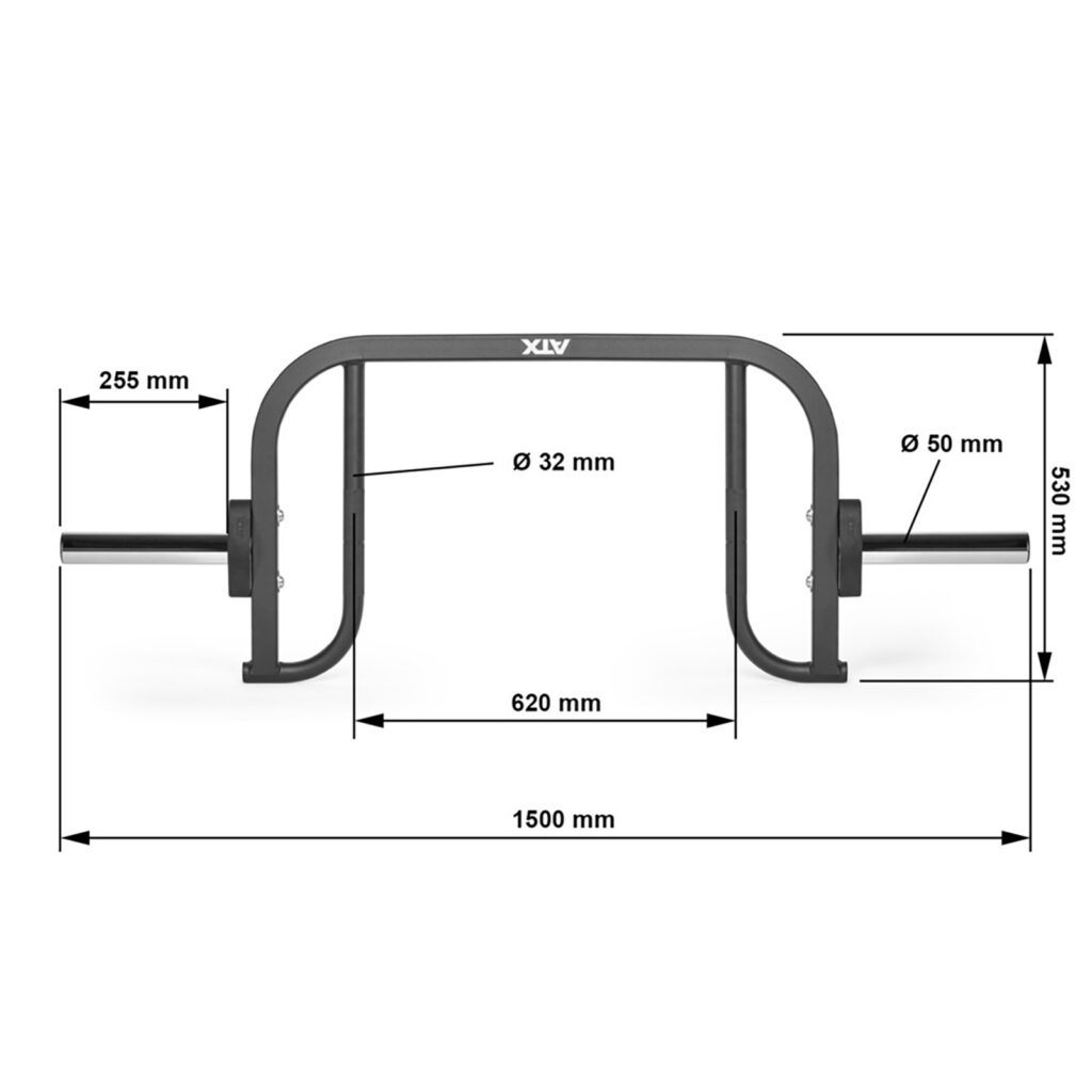 ATX-HEX-COM-50
Compact Hex Trap Bar Measurements