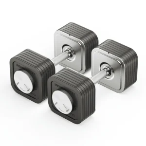 Pair of loaded Ironmaster Quick Lock Dumbbells