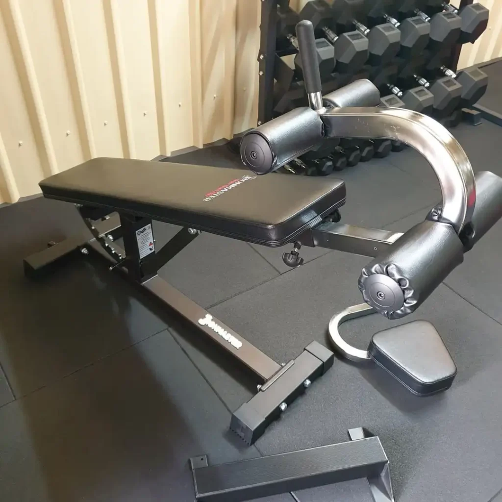 Super Bench with a Crunch Attachment