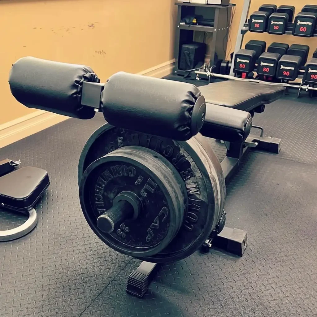 leg extension attachment on ironmaster super bench pro