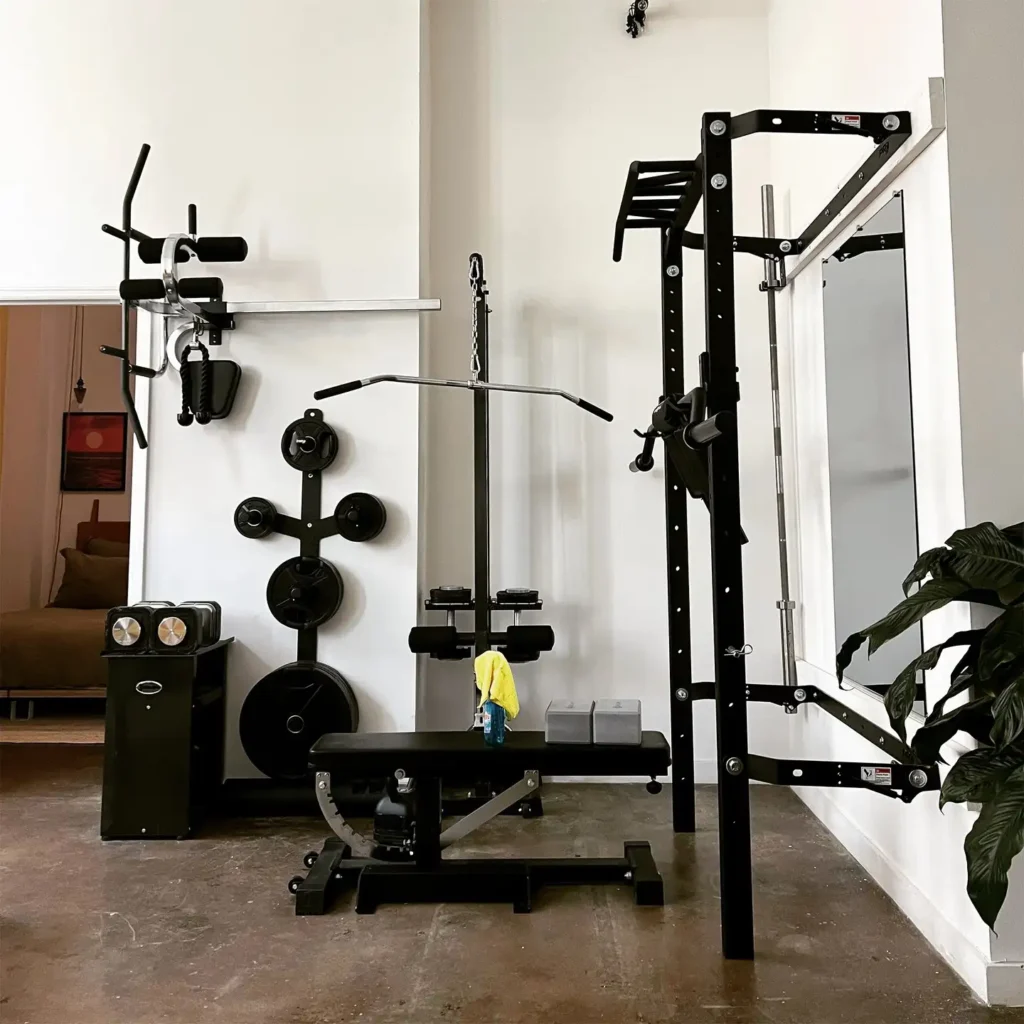 Super Bench PRO in a home gym