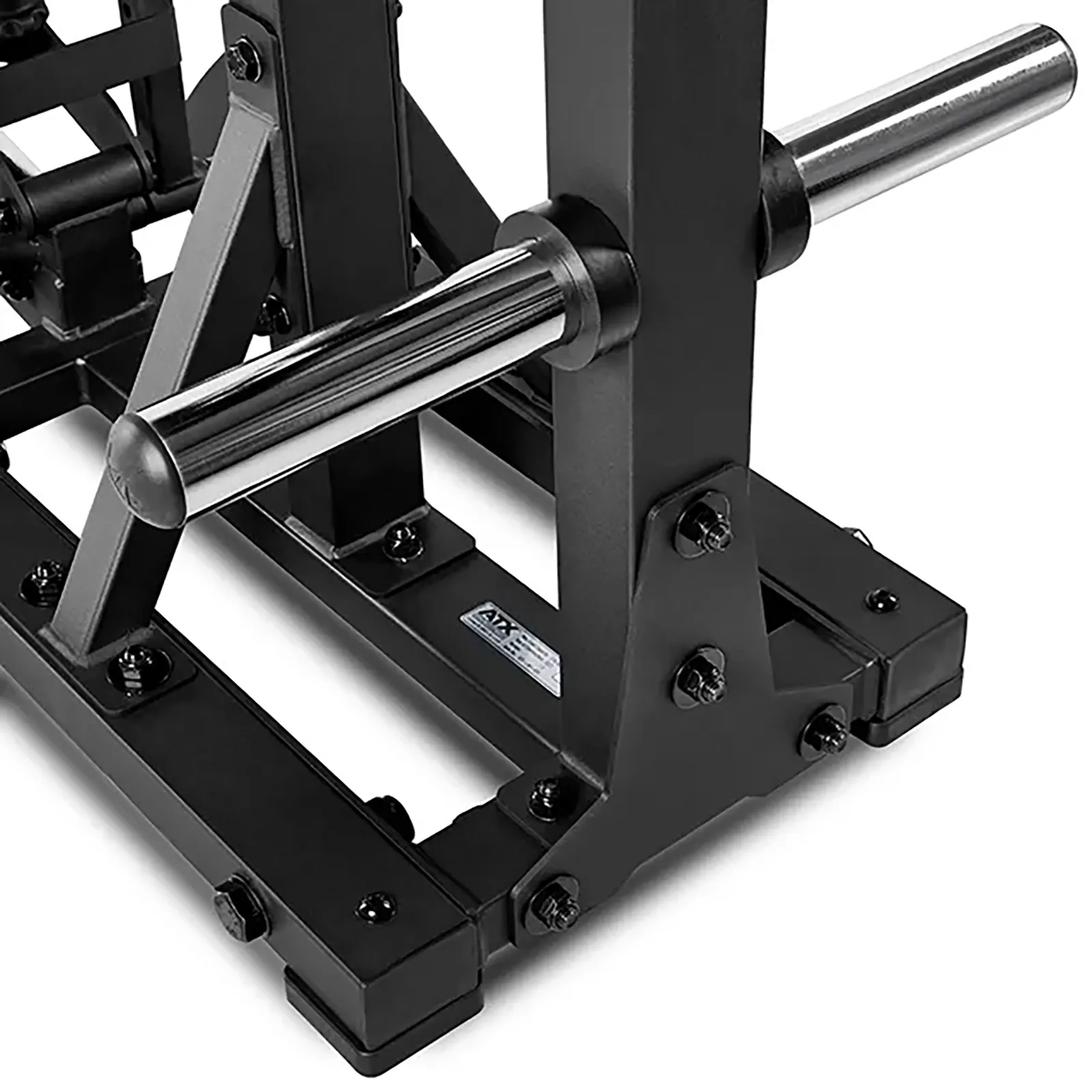 ATX-LMP-650 leverage bench press machine Olympic weight horns