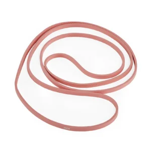 An ATX® Latex Free Resistance Band in a long, flat, pink design is folded and looped on a white background.